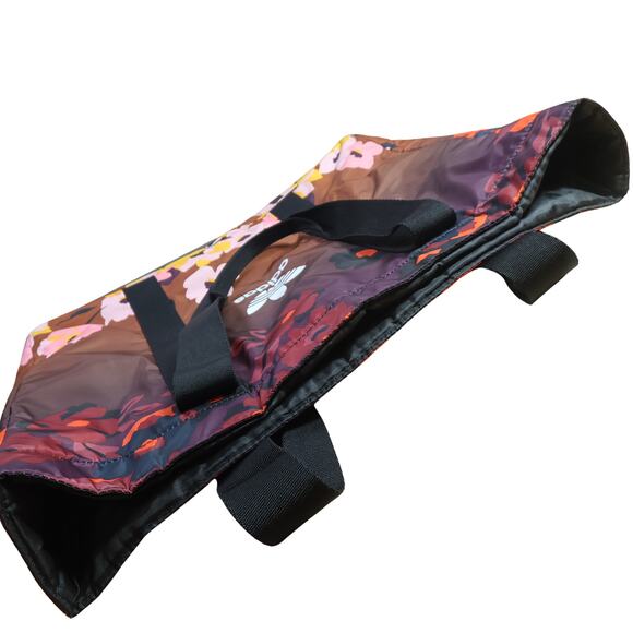 Adidas Nylon Tote Bag Originals HER Studio London Shopper Gorpcore Dark Floral - Picture 6 of 12